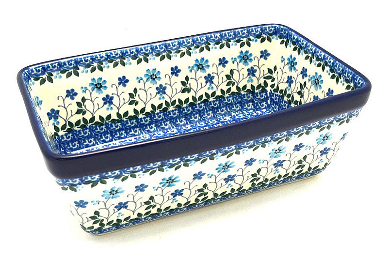 Ceramika Artystyczna Polish Pottery Baker - Loaf Dish - Georgia Blue 603-2785a (Ceramika Artystyczna)