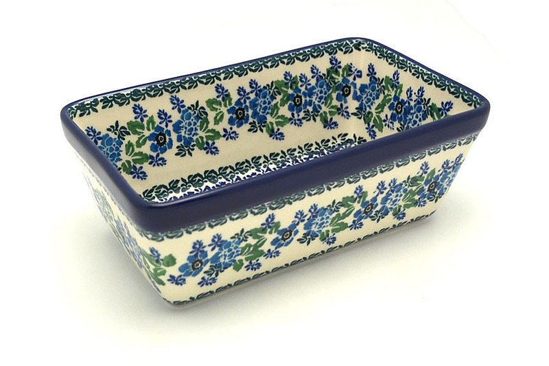Ceramika Artystyczna Polish Pottery Baker - Loaf Dish - Wild Indigo 603-1865a (Ceramika Artystyczna)