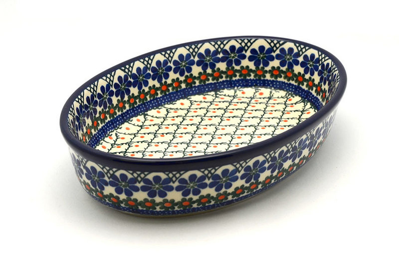 Ceramika Artystyczna Polish Pottery Baker - Oval - Medium - Primrose 298-854a (Ceramika Artystyczna)
