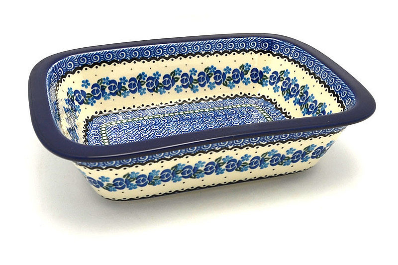 Ceramika Artystyczna Polish Pottery Baker - Rectangular with Grip Lip - Twilight 162-882a (Ceramika Artystyczna)