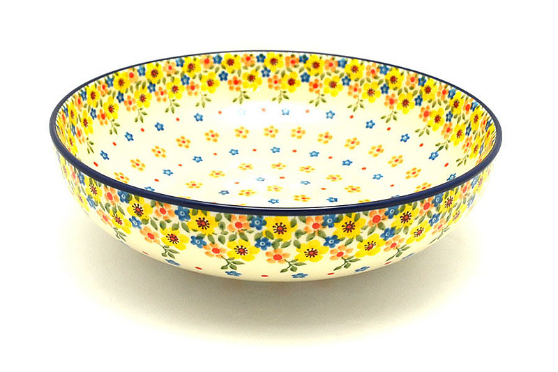 Ceramika Artystyczna Polish Pottery Bowl - Contemporary - Large (11") - Buttercup C36-2225a (Ceramika Artystyczna)