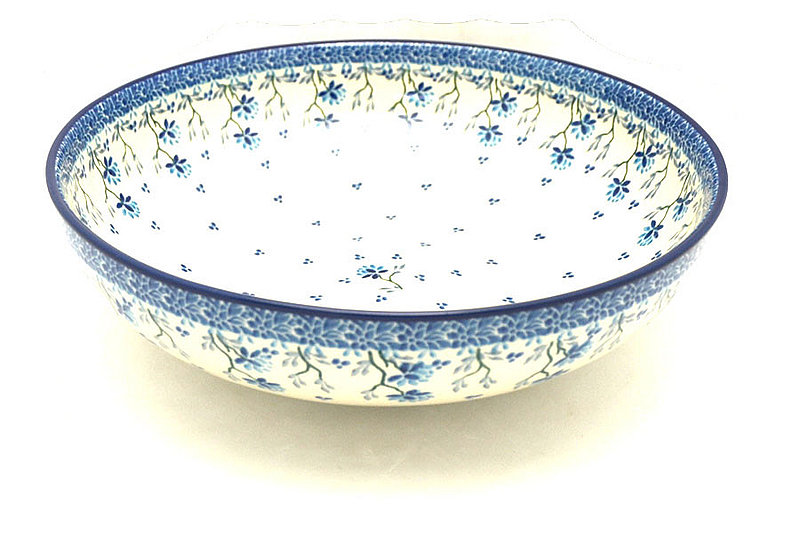 Ceramika Artystyczna Polish Pottery Bowl - Contemporary - Large (11") - Clover Field C36-2524a (Ceramika Artystyczna)