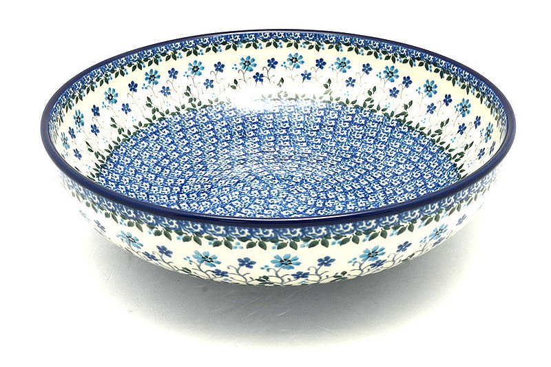 Ceramika Artystyczna Polish Pottery Bowl - Contemporary - Large (11") - Georgia Blue C36-2785a (Ceramika Artystyczna)