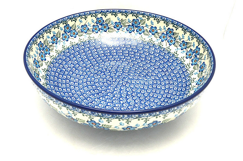 Ceramika Artystyczna Polish Pottery Bowl - Contemporary - Large (11") - Parisian Posies C36-2272a (Ceramika Artystyczna)