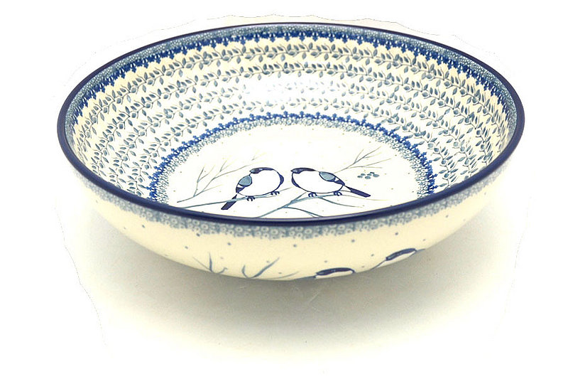 Ceramika Artystyczna Polish Pottery Bowl - Contemporary - Large (11") - Unikat Signature U4830 C36-U4830 (Ceramika Artystyczna)