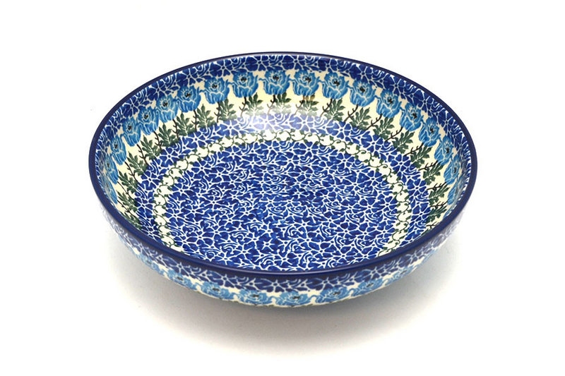 Ceramika Artystyczna Polish Pottery Bowl - Contemporary - Medium (9") - Antique Rose B91-1390a (Ceramika Artystyczna)