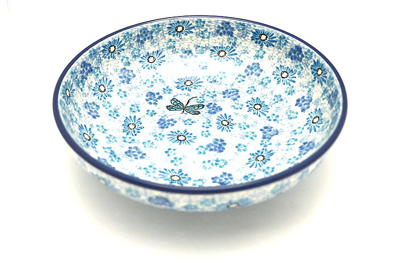 Polish Pottery Bowl - Contemporary - Medium (9") - Misty Dragonfly