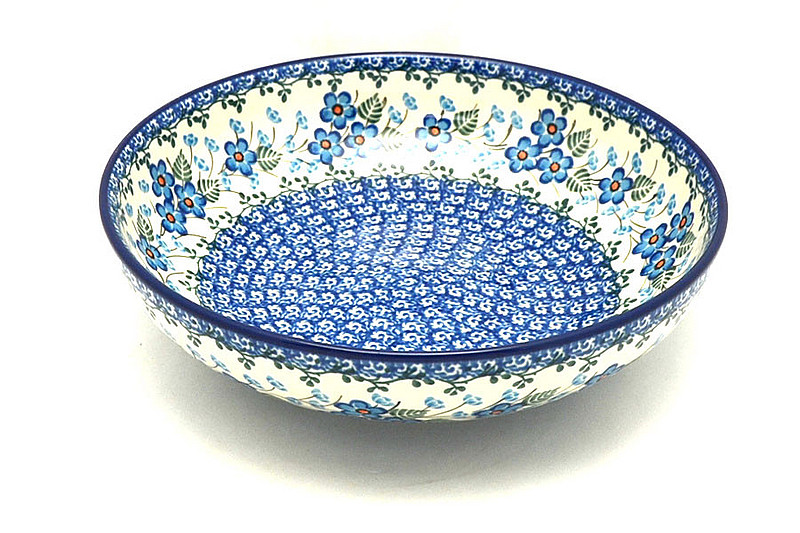 Ceramika Artystyczna Polish Pottery Bowl - Contemporary - Medium (9") - Parisian Posies B91-2272a (Ceramika Artystyczna)