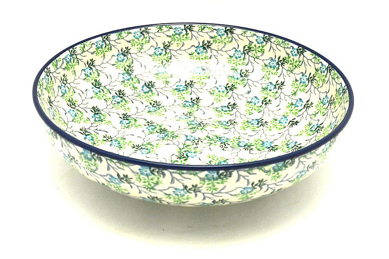 Polish Pottery Bowl - Contemporary - Medium (9") - Summer Ivy