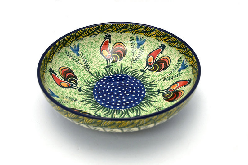Ceramika Artystyczna Polish Pottery Bowl - Contemporary - Medium (9") - Unikat Signature U2663 B91-U2663 (Ceramika Artystyczna)