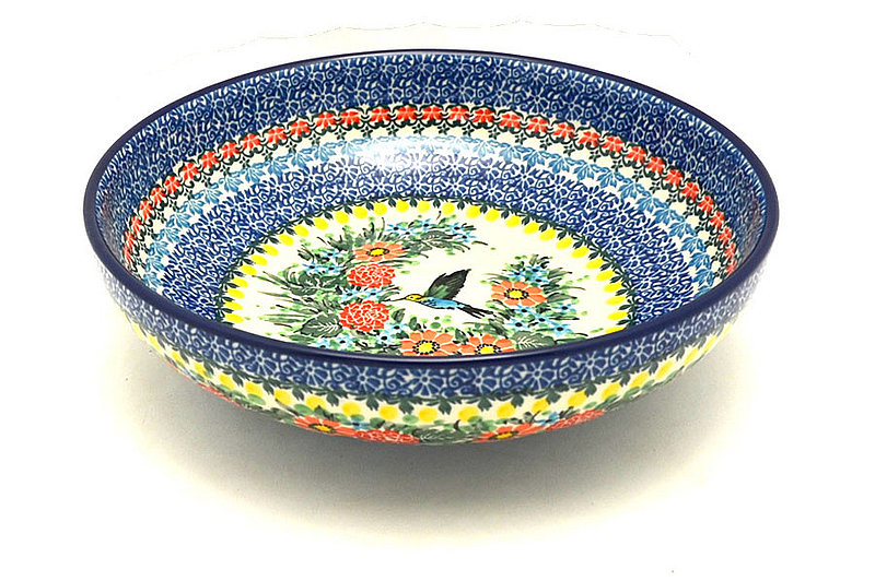 Ceramika Artystyczna Polish Pottery Bowl - Contemporary - Medium (9") - Unikat Signature U3357 B91-U3357 (Ceramika Artystyczna)