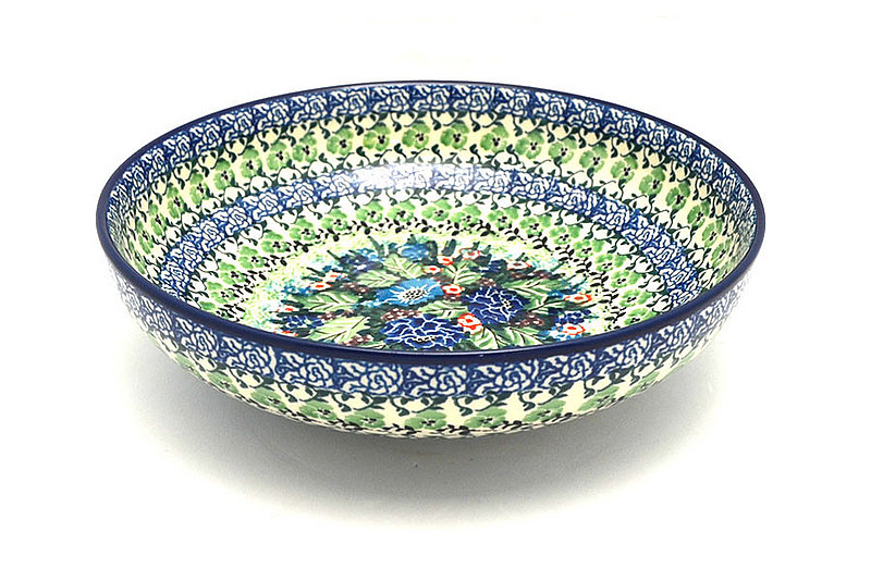 Ceramika Artystyczna Polish Pottery Bowl - Contemporary - Medium (9") - Unikat Signature U4572 B91-U4572 (Ceramika Artystyczna)