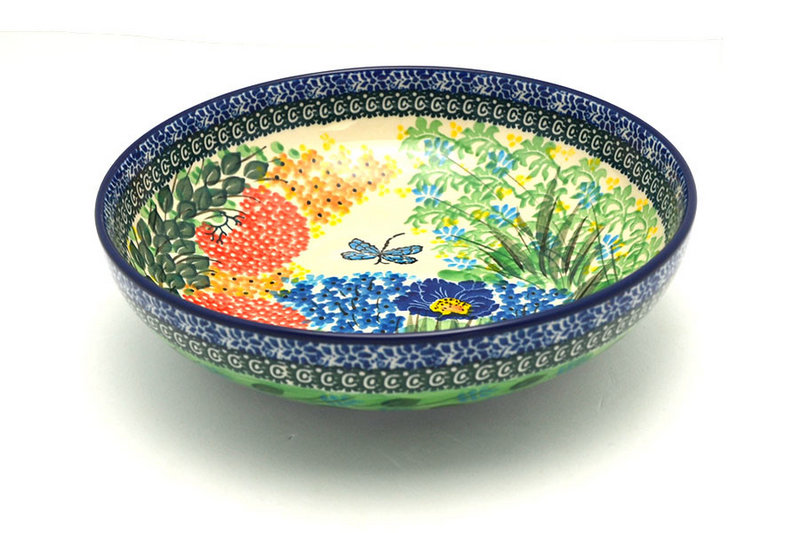 Ceramika Artystyczna Polish Pottery Bowl - Contemporary - Medium (9") - Unikat Signature U4612 B91-U4612 (Ceramika Artystyczna)
