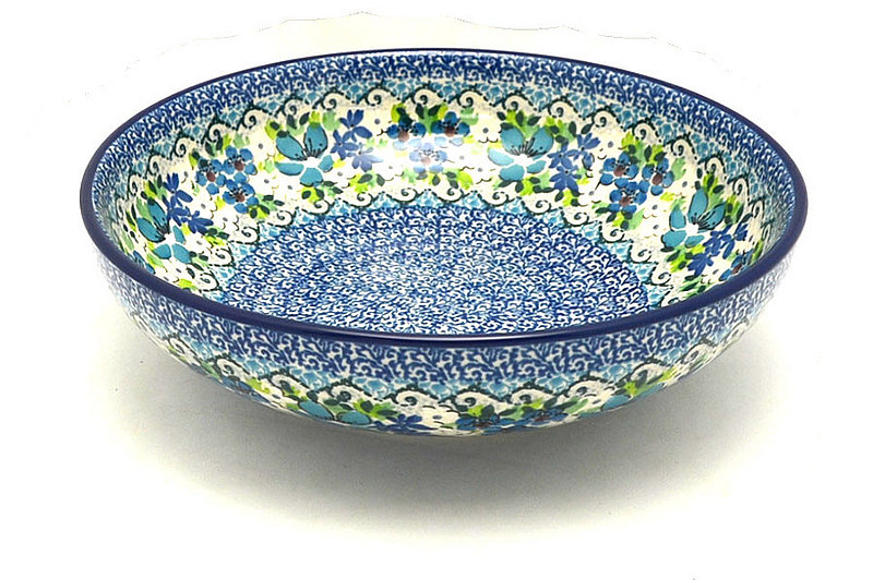 Ceramika Artystyczna Polish Pottery Bowl - Contemporary - Medium (9") - Unikat Signature U5016 B91-U5016 (Ceramika Artystyczna)