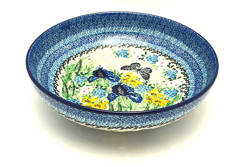 Ceramika Artystyczna Polish Pottery Bowl - Contemporary - Medium (9") - Unikat Signature U5132 B91-U5132 (Ceramika Artystyczna)