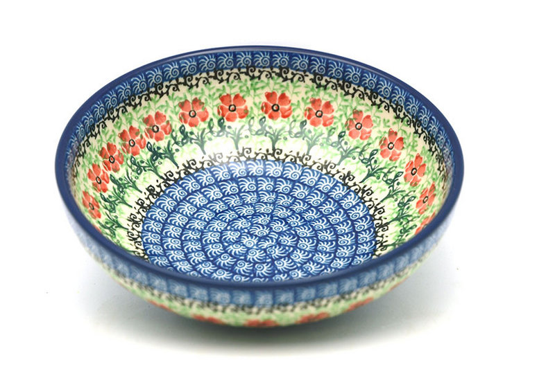 Ceramika Artystyczna Polish Pottery Bowl - Contemporary Salad - Maraschino B90-1916a (Ceramika Artystyczna)