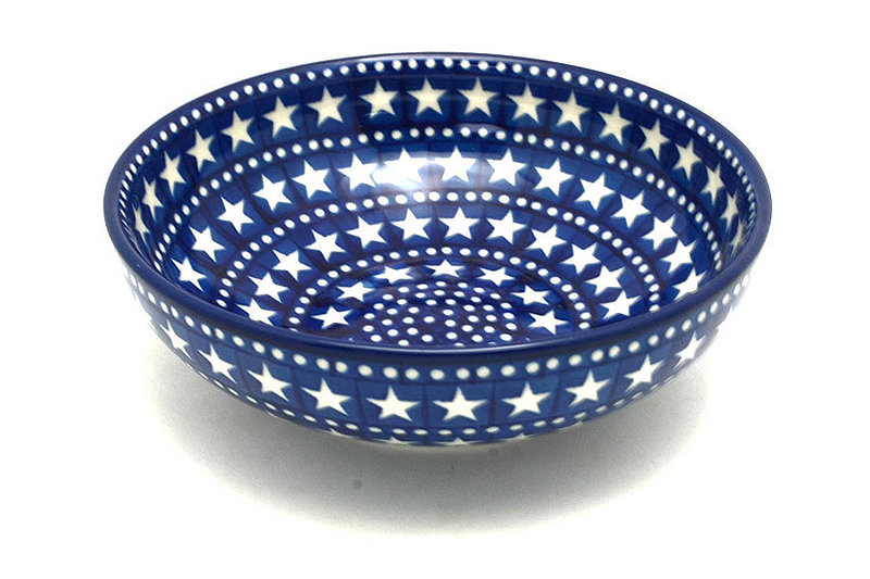 Polish Pottery Bowl - Contemporary Salad - Starlight