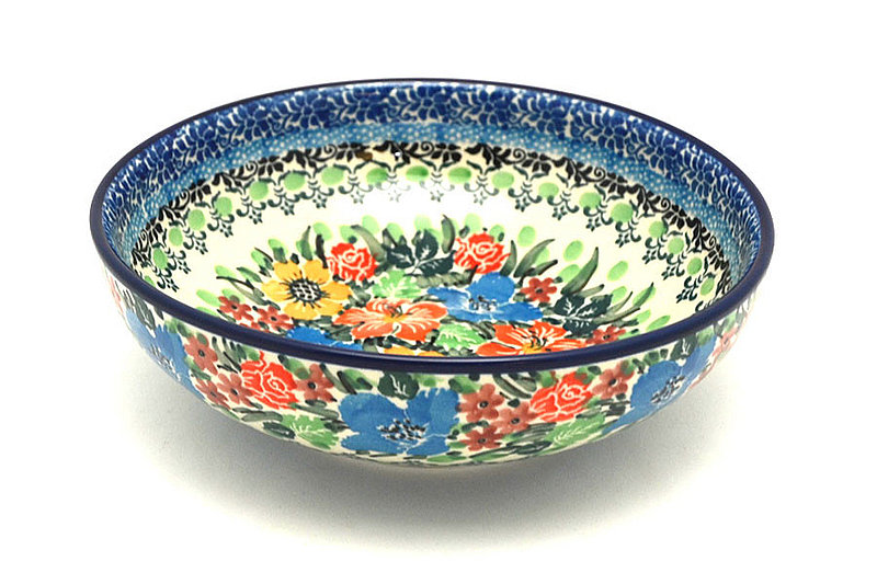 Ceramika Artystyczna Polish Pottery Bowl - Contemporary Salad - Unikat Signature - U3347 B90-U3347 (Ceramika Artystyczna)