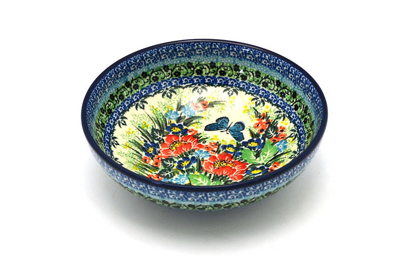 Ceramika Artystyczna Polish Pottery Bowl - Contemporary Salad - Unikat Signature - U4553 B90-U4553 (Ceramika Artystyczna)