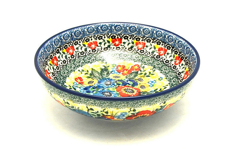 Polish Pottery Bowl - Contemporary Salad - Unikat Signature - U4578