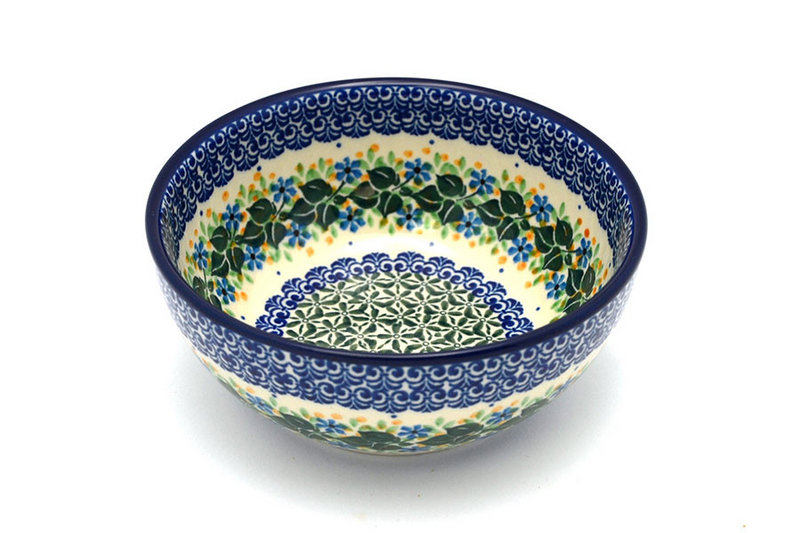 Ceramika Artystyczna Polish Pottery Bowl - Coupe Cereal - Ivy Trail C38-1898a (Ceramika Artystyczna)