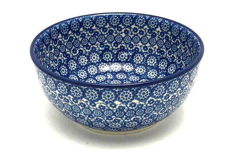 Polish Pottery Bowl - Coupe Cereal - Midnight