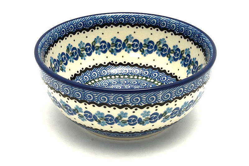 Polish Pottery Bowl - Coupe Cereal - Twilight