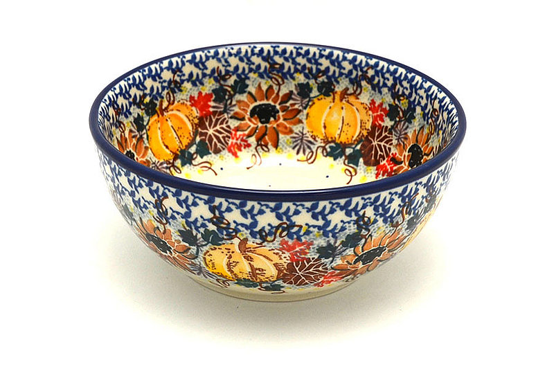 Ceramika Artystyczna Polish Pottery Bowl - Coupe Cereal - Unikat Signature - U4741 C38-U4741 (Ceramika Artystyczna)