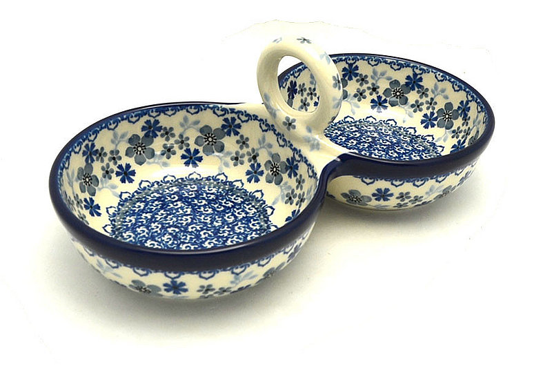 Ceramika Artystyczna Polish Pottery Bowl - Double Serving - Blue Horizon 942-2333a (Ceramika Artystyczna)