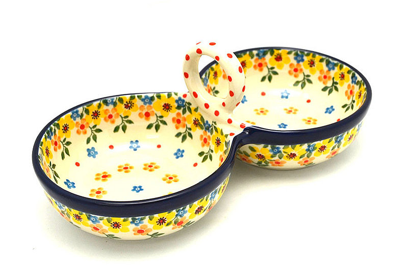 Ceramika Artystyczna Polish Pottery Bowl - Double Serving - Buttercup 942-2225a (Ceramika Artystyczna)