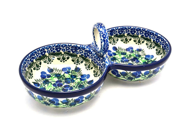 Ceramika Artystyczna Polish Pottery Bowl - Double Serving - Huckleberry 942-1413a (Ceramika Artystyczna)