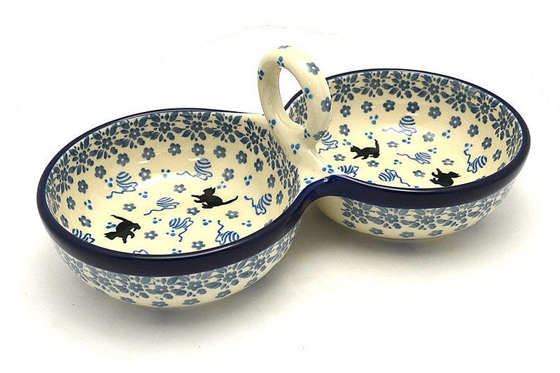 Ceramika Artystyczna Polish Pottery Bowl - Double Serving - Little Boo 942-2592a (Ceramika Artystyczna)