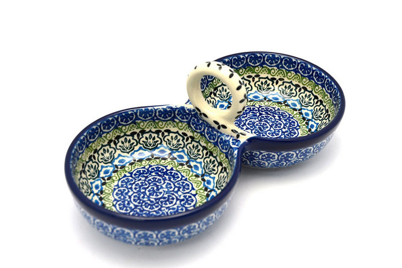Polish Pottery Bowl - Double Serving - Tranquility