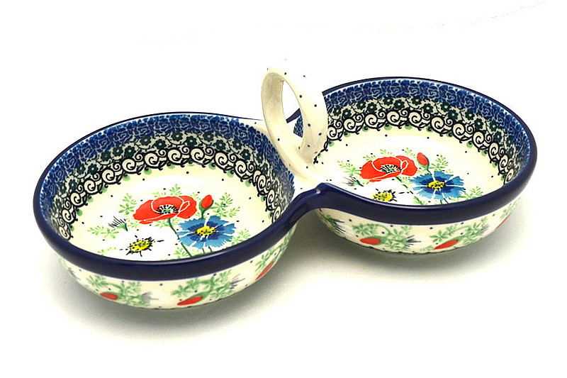 Ceramika Artystyczna Polish Pottery Bowl - Double Serving - Unikat Signature - U4968 942-U4968 (Ceramika Artystyczna)