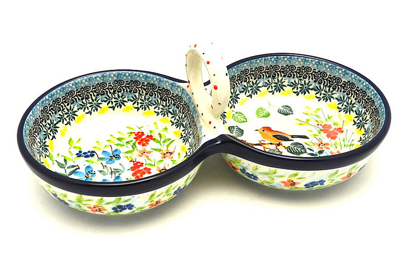 Ceramika Artystyczna Polish Pottery Bowl - Double Serving - Unikat Signature - U5098 942-U5098 (Ceramika Artystyczna)