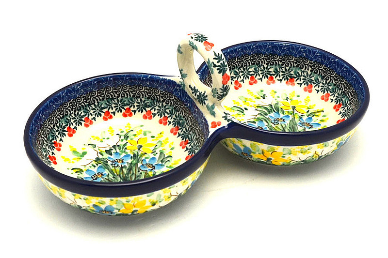 Ceramika Artystyczna Polish Pottery Bowl - Double Serving - Unikat Signature - U5131 942-U5131 (Ceramika Artystyczna)
