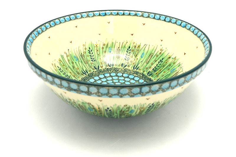 Ceramika Artystyczna Polish Pottery Bowl - Grand Nesting (10 3/4") - Unikat Signature U803 055-U0803 (Ceramika Artystyczna)
