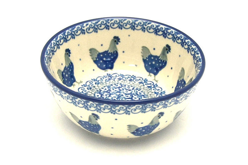 Ceramika Artystyczna Polish Pottery Bowl - Ice Cream/Dessert - Henny Penny 017-2597a (Ceramika Artystyczna)