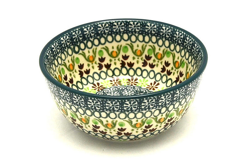 Ceramika Artystyczna Polish Pottery Bowl - Ice Cream/Dessert - Mint Chip 017-2195q (Ceramika Artystyczna)