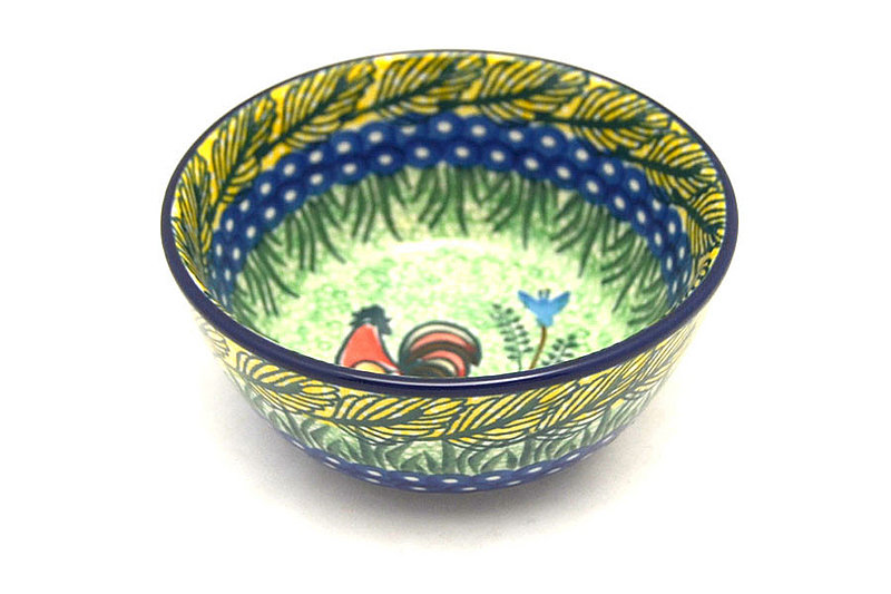 Ceramika Artystyczna Polish Pottery Bowl - Ice Cream/Dessert - Unikat Signature U2663 017-U2663 (Ceramika Artystyczna)