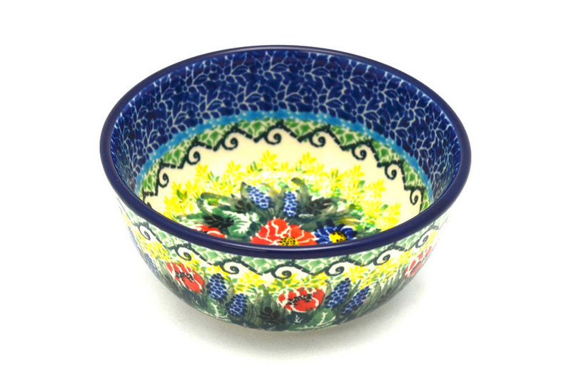 Ceramika Artystyczna Polish Pottery Bowl - Ice Cream/Dessert - Unikat Signature U4610 017-U4610 (Ceramika Artystyczna)