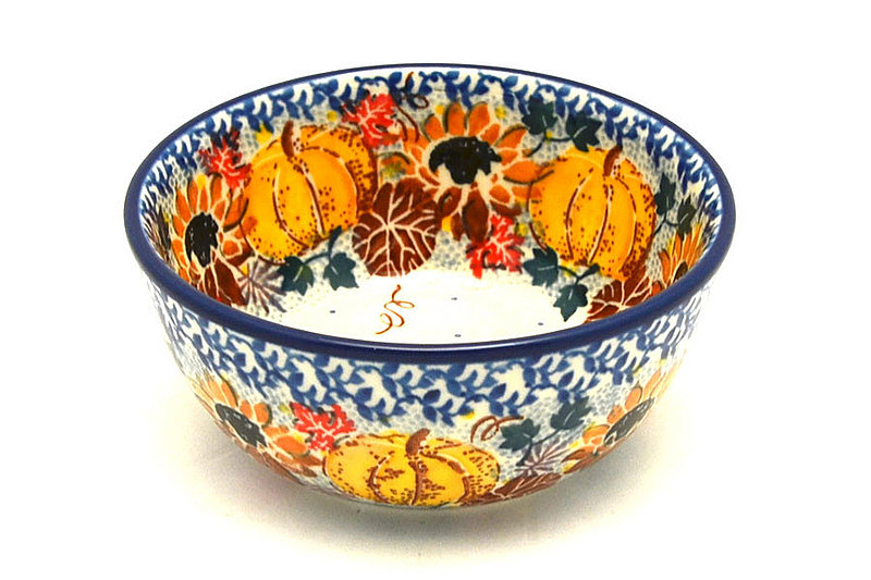 Ceramika Artystyczna Polish Pottery Bowl - Ice Cream/Dessert - Unikat Signature U4741 017-U4741 (Ceramika Artystyczna)