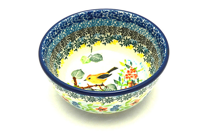 Ceramika Artystyczna Polish Pottery Bowl - Ice Cream/Dessert - Unikat Signature U5098 017-U5098 (Ceramika Artystyczna)