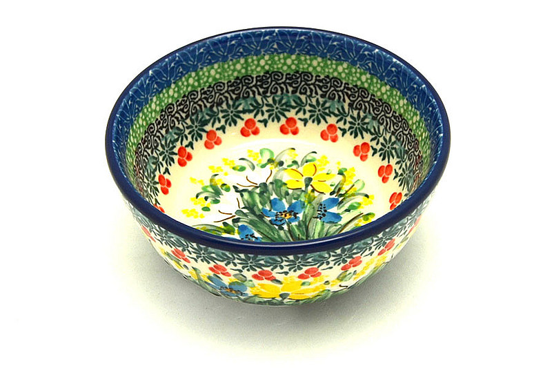 Ceramika Artystyczna Polish Pottery Bowl - Ice Cream/Dessert - Unikat Signature U5131 017-U5131 (Ceramika Artystyczna)
