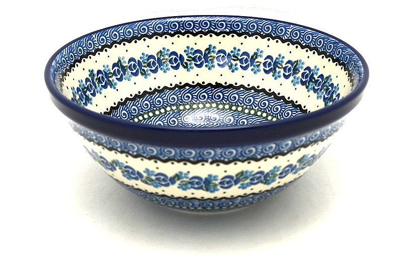 Ceramika Artystyczna Polish Pottery Bowl - Large Nesting (7 1/2") - Twilight 057-882a (Ceramika Artystyczna)
