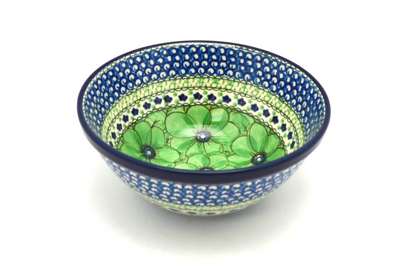 Ceramika Artystyczna Polish Pottery Bowl - Large Nesting (7 1/2") - Unikat Signature U408A 057-U408A (Ceramika Artystyczna)