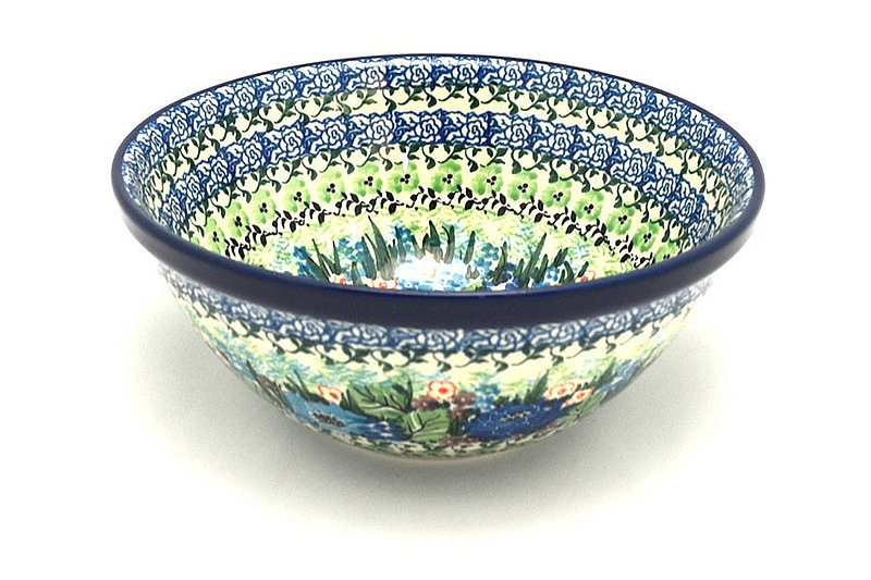 Ceramika Artystyczna Polish Pottery Bowl - Large Nesting (7 1/2") - Unikat Signature U4572 057-U4572 (Ceramika Artystyczna)