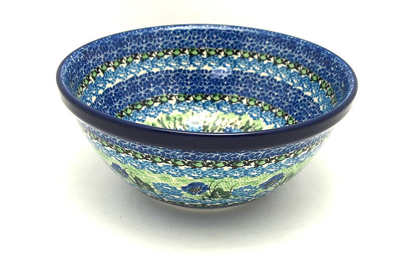 Ceramika Artystyczna Polish Pottery Bowl - Large Nesting (7 1/2") - Unikat Signature U4575 057-U4575 (Ceramika Artystyczna)