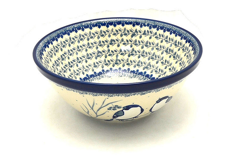 Ceramika Artystyczna Polish Pottery Bowl - Large Nesting (7 1/2") - Unikat Signature U4830 057-U4830 (Ceramika Artystyczna)