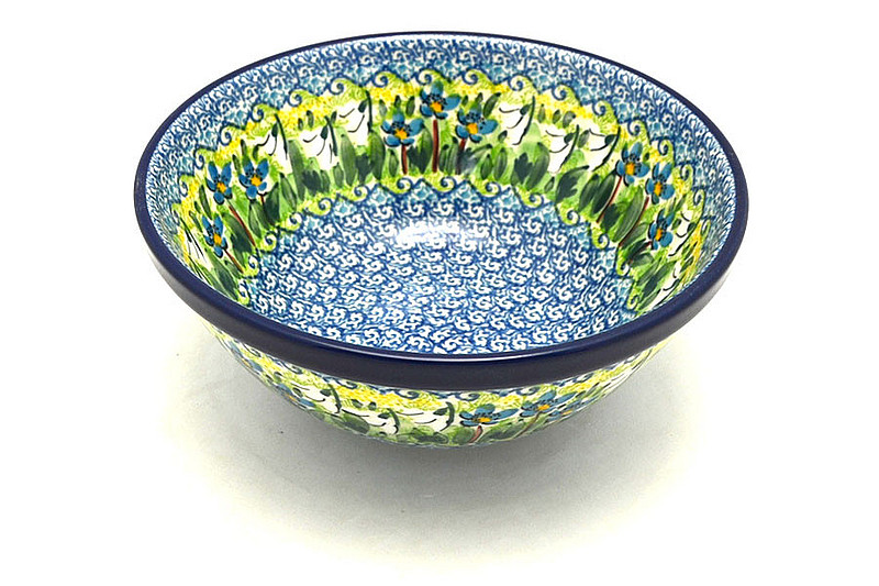 Ceramika Artystyczna Polish Pottery Bowl - Large Nesting (7 1/2") - Unikat Signature U5071 057-U5071 (Ceramika Artystyczna)